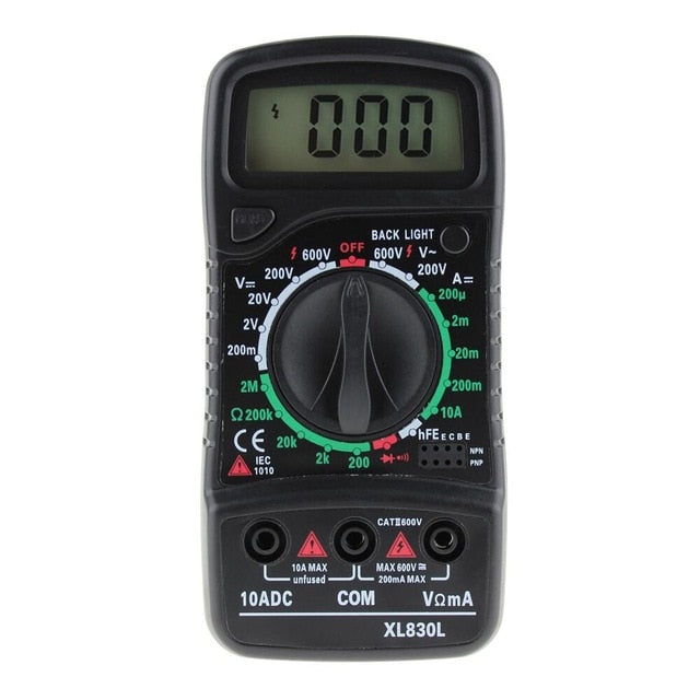 ANENG XL830L digital multimeter esr meter testers automotive electrical dmm transistor peak tester meter	capacitance meter